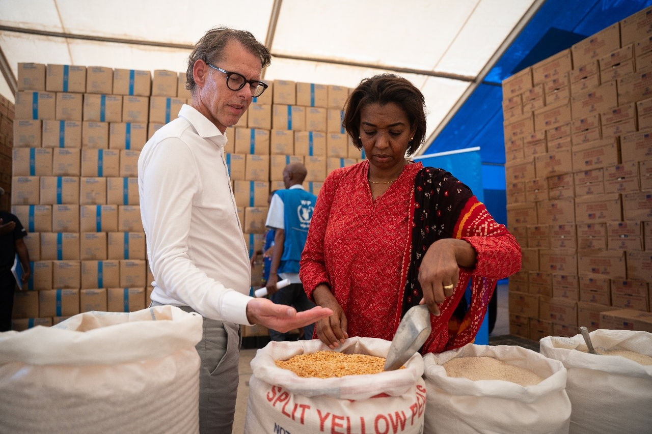 On the ground in Kenya: teaming up with WFP against malnutrition