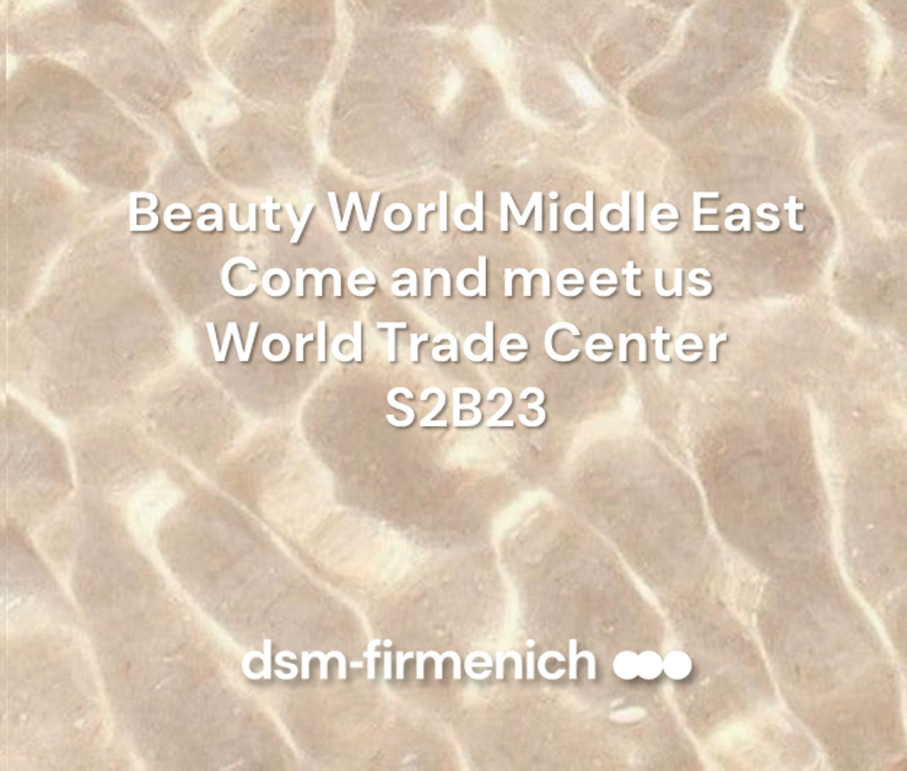 dsm-firmenich participates in Beauty World Dubai 2024