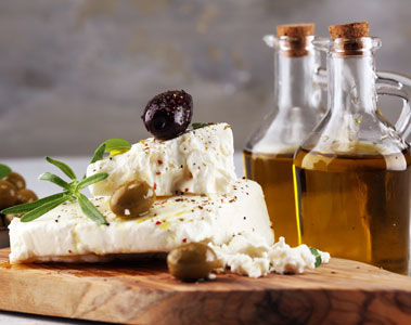 Fromage en saumure blanche de niveau supérieur