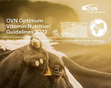 dsm-firmenich OVN Optimum Vitamin Nutrition® Guidelines 2022 Ruminants PDF