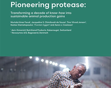 Pioneering protease: transforming a decade of know-how into sustainable animal production gains [white paper]